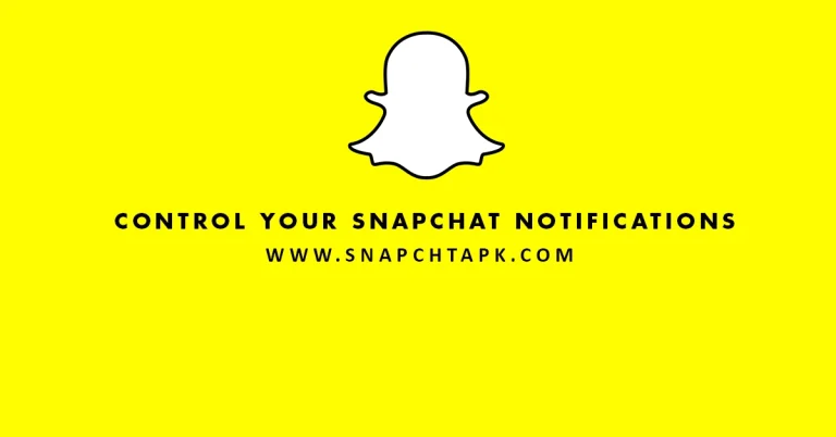 Control your snapchat notification in Android Phone