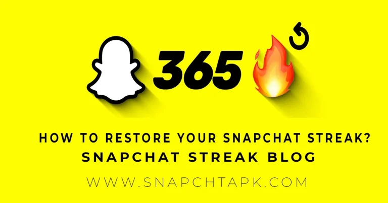 Restore Snapchat streak strategy – snapchat apk